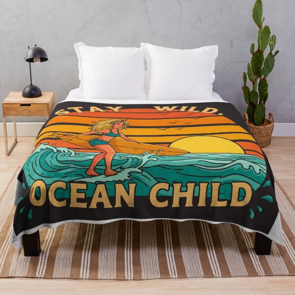 Item preview, Stay Wild Ocean Child designed and sold by FitEnvy.
