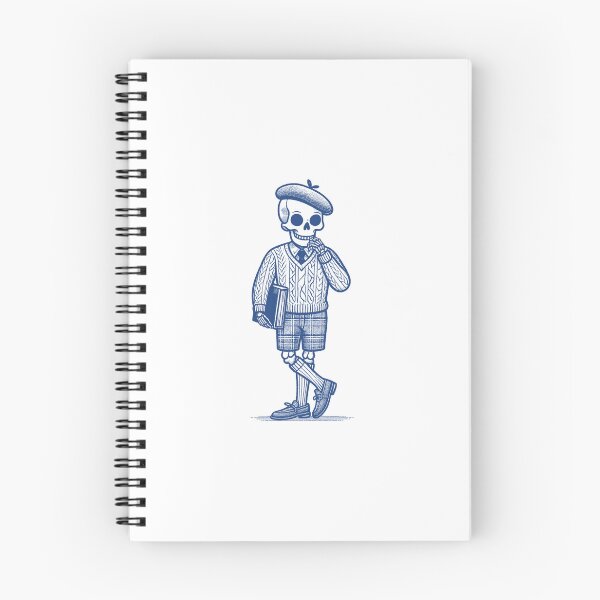 Item preview, Preppy Skeleton Scholar designed and sold by zzz888.