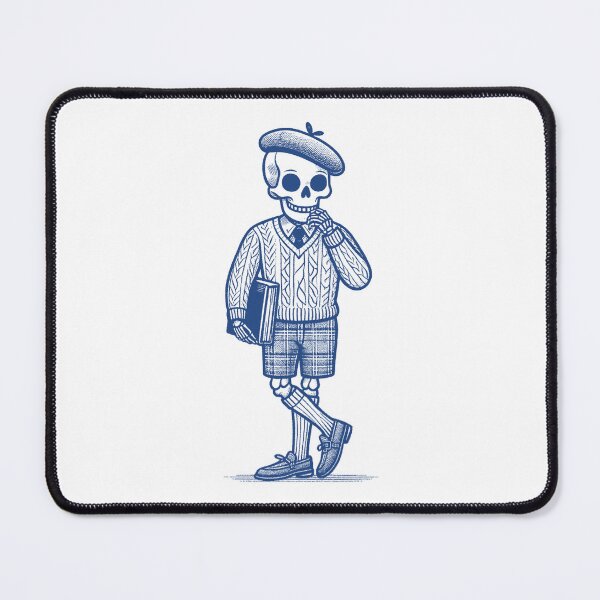 Item preview, Preppy Skeleton Scholar designed and sold by zzz888.