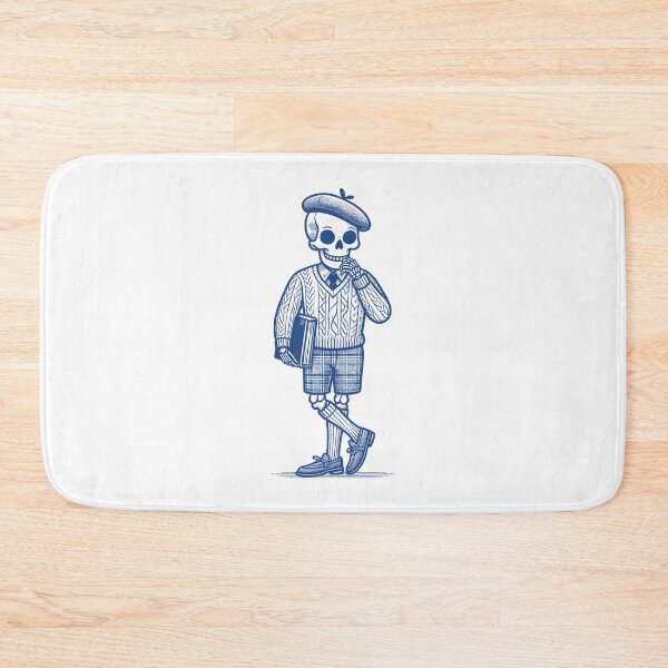 Item preview, Preppy Skeleton Scholar designed and sold by zzz888.