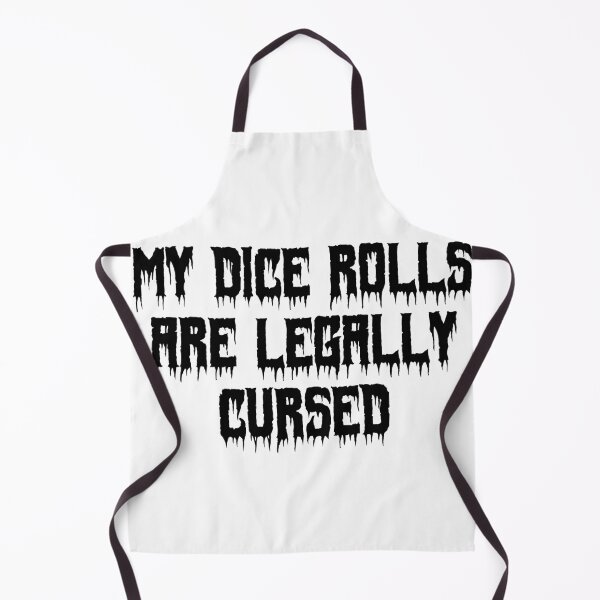 Item preview, My dice rolls are legally cursed designed and sold by Ninjacatoff.