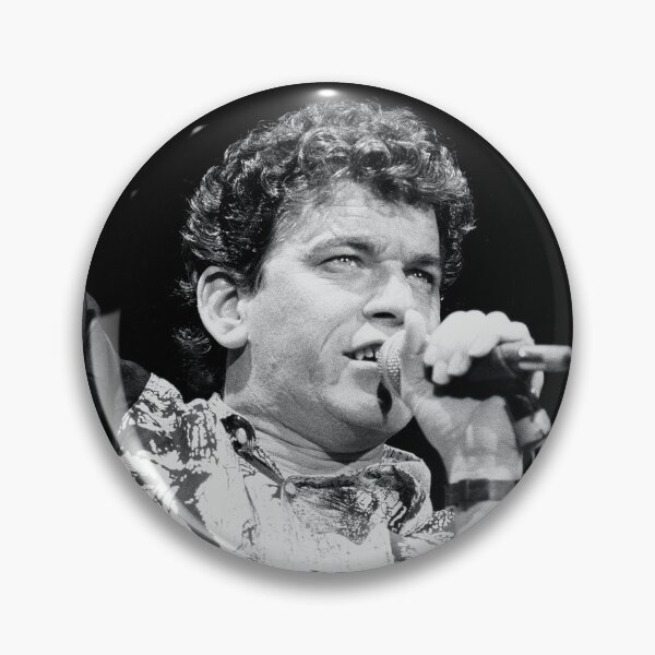 Item preview, Dan McCafferty - Nazareth - BW Photograph designed and sold by ConcertImages.