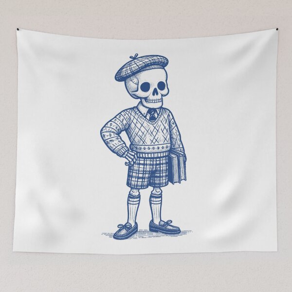 Item preview, Vintage Academic Skeleton designed and sold by zzz888.