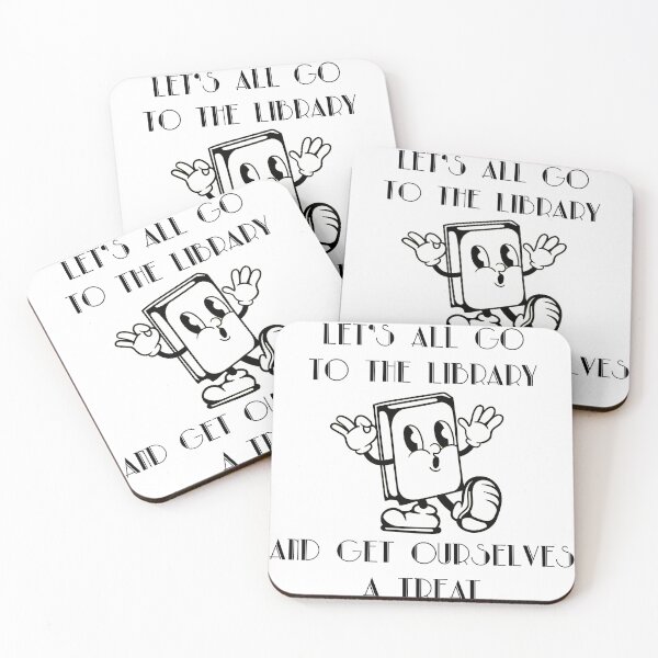 Item preview, Library Treat designed and sold by BookBiffle.