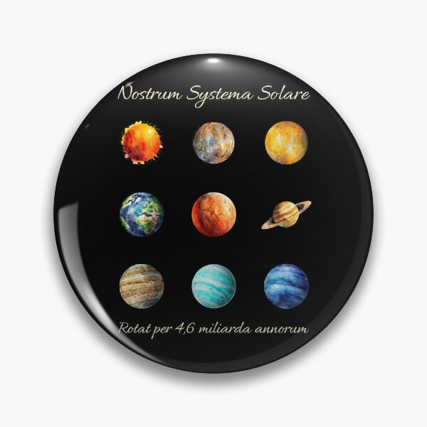 Artikelvorschau, Sonnensystem - Solar System - Latein entworfen und verkauft von SpecialtiesShop.