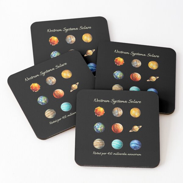 Artikelvorschau, Sonnensystem - Solar System - Latein entworfen und verkauft von SpecialtiesShop.