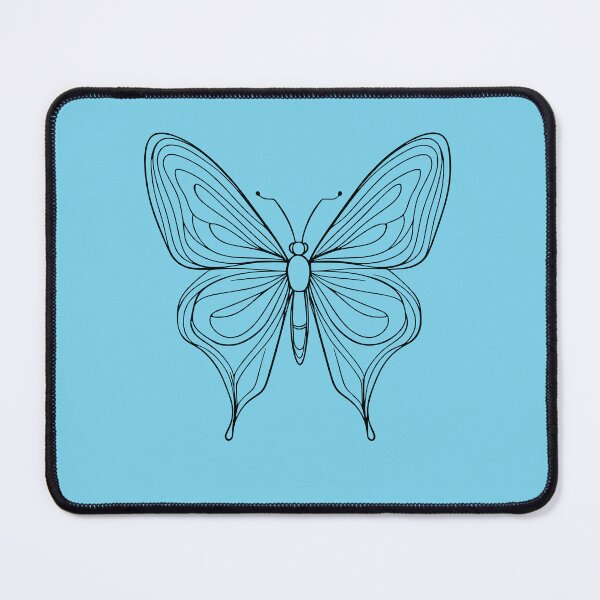 Item preview, Butterfly simple drawing. designed and sold by Capyton Arts.