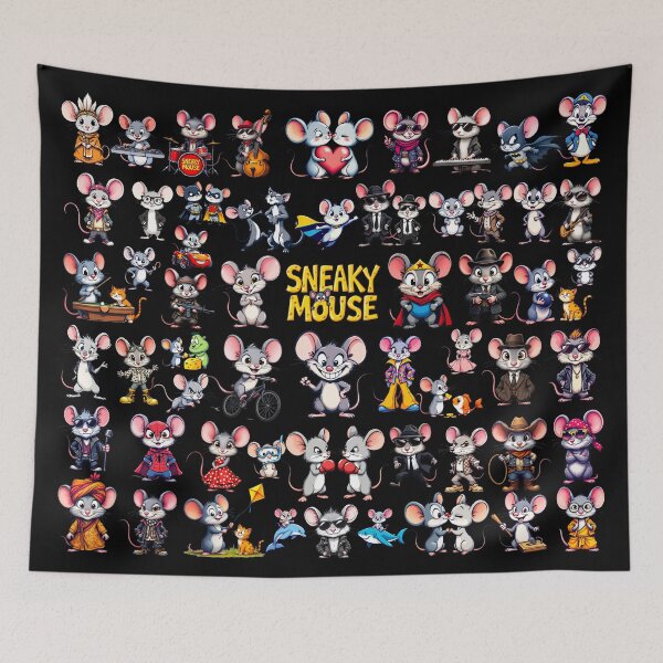 Item preview, Sneaky Mouse Collection - Mouse Squad 2 designed and sold by SteadyRolling.