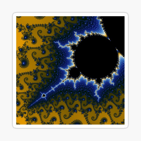 Item preview, Beautiful zoom into infinite Mandelbrot set designed and sold by ArtInMath.