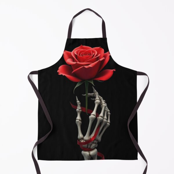 Item preview, Eternal Love - Skeleton Hand Holding a Red Rose designed and sold by StudioNeon.