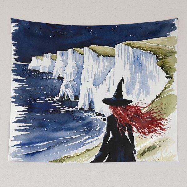 Item preview, Redhair witch looking Seven Sisters East Sussex England designed and sold by Silvia Galliani.