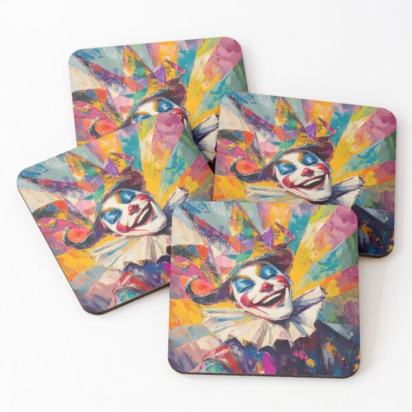 Item preview, Vibrant Jester's Dance designed and sold by AI-Only Creations.
