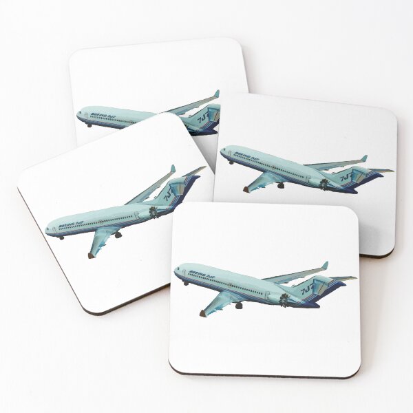 Item preview, Abstract 7J7 Plane Illustration designed and sold by AddiK-Art.