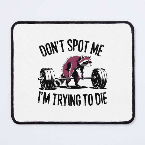 Item preview, Don't Spot Me I'm Trying to Die Racoon designed and sold by AniArtPL.