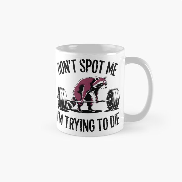 Item preview, Don't Spot Me I'm Trying to Die Racoon designed and sold by AniArtPL.