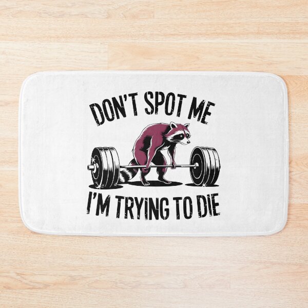 Item preview, Don't Spot Me I'm Trying to Die Racoon designed and sold by AniArtPL.