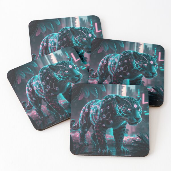 Item preview, Three-Eyed Jaguar designed and sold by Mystic Wild Studio.