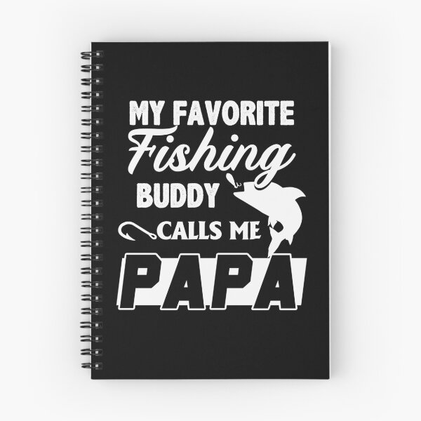 Item preview, My Favorite Fishing Buddy Calls Me Papa - Fish T-Shirt designed and sold by StreetArtPro.