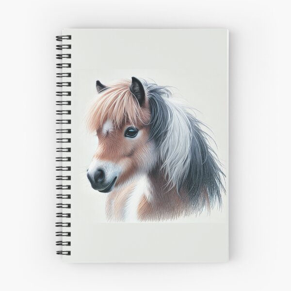 Item preview, Shetland Pony Colored Pencil Sketch Portrait designed and sold by MaedK.