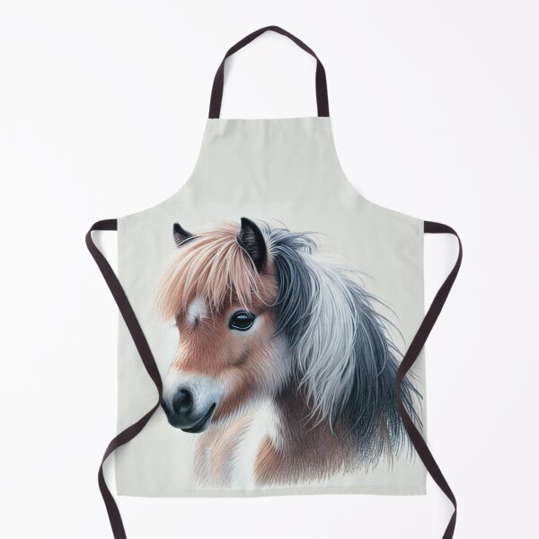 Item preview, Shetland Pony Colored Pencil Sketch Portrait designed and sold by MaedK.