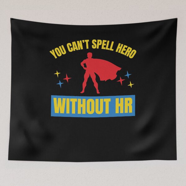 Item preview, You can't spell hero without HR funny HR coworker man designed and sold by snowry.