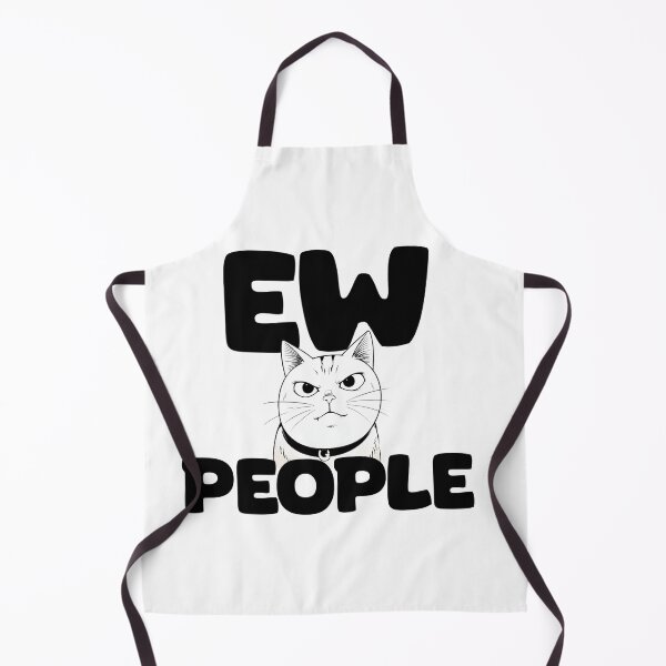 Item preview, Ew, People funny introvert gif funny cat minimal design designed and sold by La Loca.