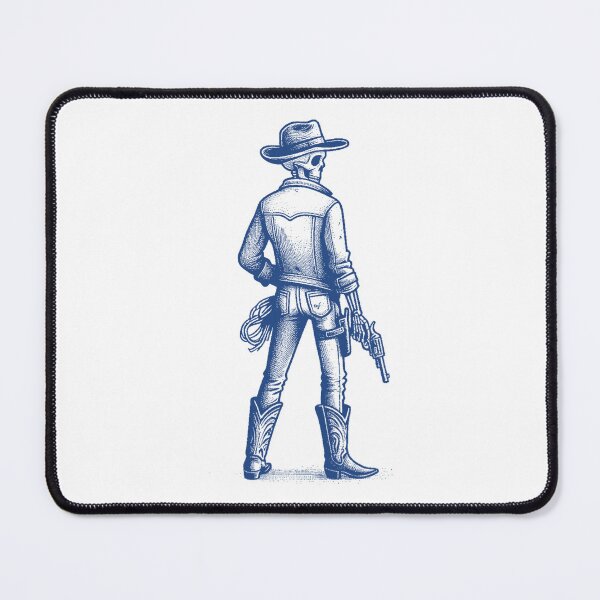 Item preview, Outlaw Skeleton Cowboy designed and sold by zzz888.