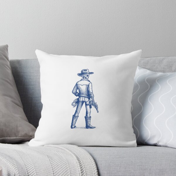 Item preview, Outlaw Skeleton Cowboy designed and sold by zzz888.