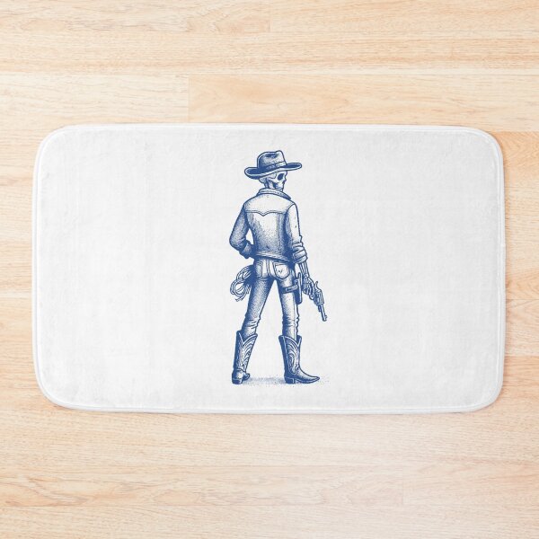 Item preview, Outlaw Skeleton Cowboy designed and sold by zzz888.