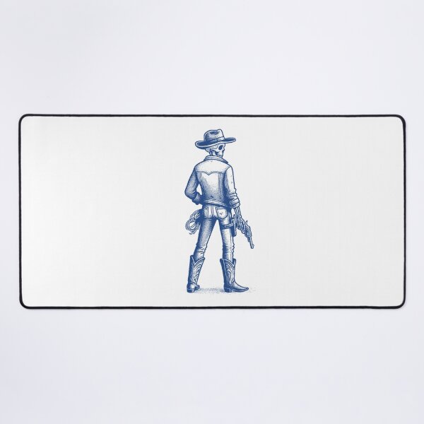 Item preview, Outlaw Skeleton Cowboy designed and sold by zzz888.