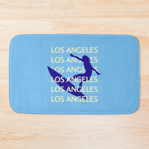 Item preview, Los Angeles Travel Art, California, Travel Art, Surf Lovers, Blue designed and sold by Magic Love Art Print.