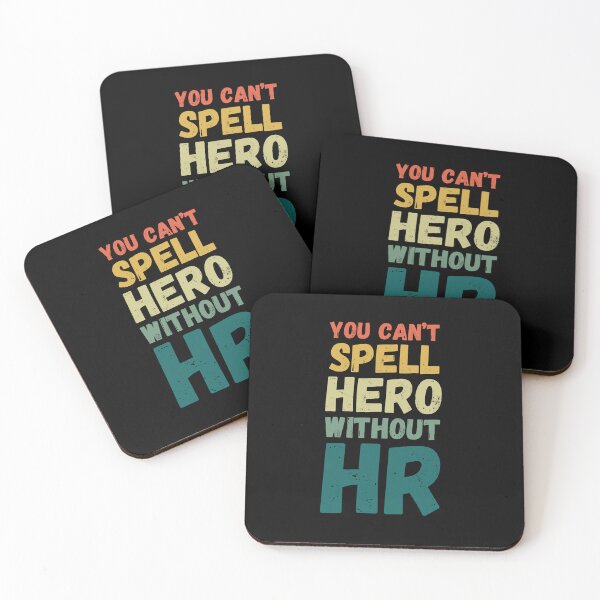 Item preview, You can't spell hero without HR funny HR coworker retro designed and sold by snowry.