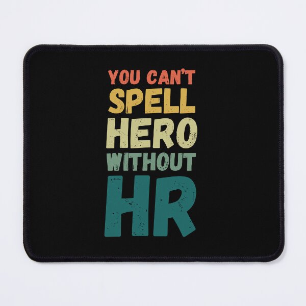 Item preview, You can't spell hero without HR funny HR coworker retro designed and sold by snowry.