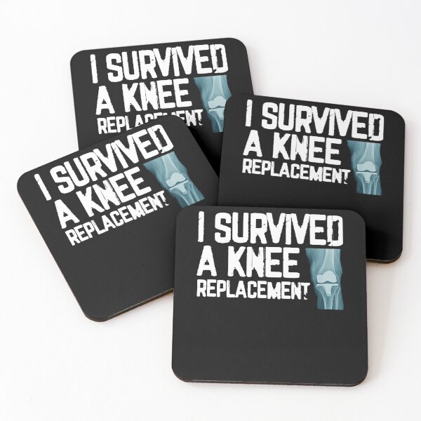 Item preview, I Survived A Knee Replacement Funny Surgery Recovery designed and sold by Dressed For  Duty.