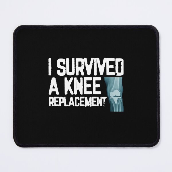 Item preview, I Survived A Knee Replacement Funny Surgery Recovery designed and sold by Dressed For Duty.