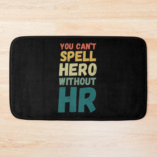Item preview, You can't spell hero without HR funny HR coworker retro designed and sold by snowry.