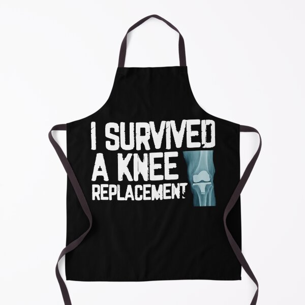 Item preview, I Survived A Knee Replacement Funny Surgery Recovery designed and sold by Dressed For Duty.