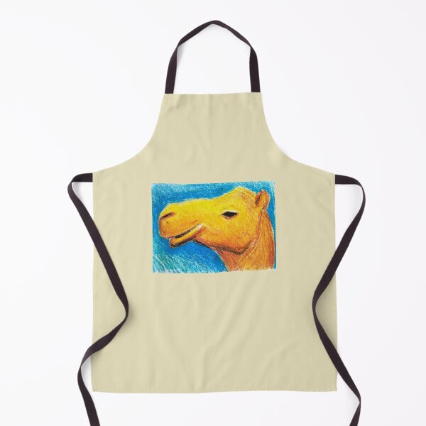 Item preview, Camel's Portrait - Oil Pastel designed and sold by Sky-99.