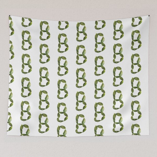 Item preview, Basil Leaves - Fresh - Capital Letter B Green letter B  designed and sold by EveryDayDabble.