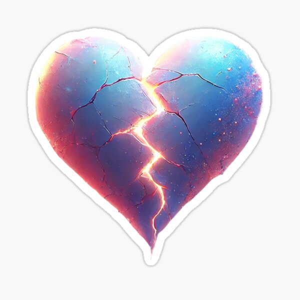 Item preview,  Shattered Broken Heart designed and sold by Daisy2Go.