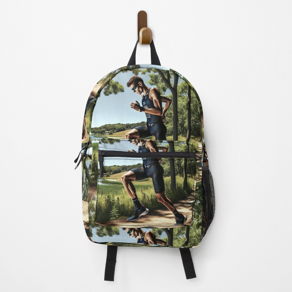 Item preview, Backpack designed and sold by Triathlongram.