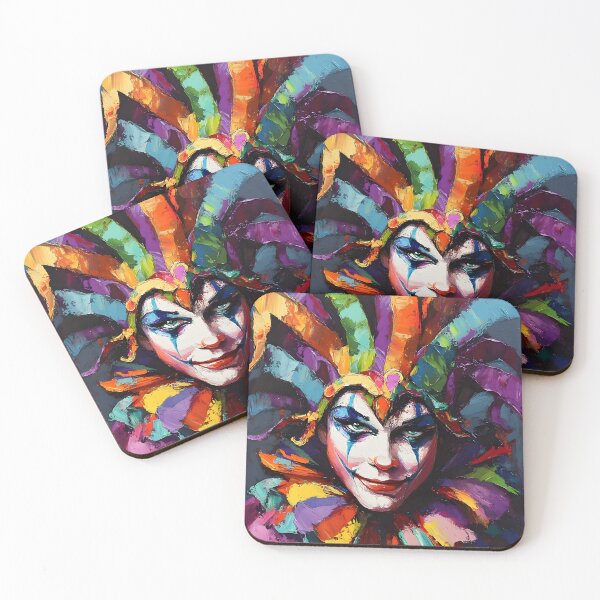 Item preview, Joker's Mardi Gras Magic designed and sold by AI-Only Creations.