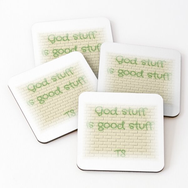Item preview, God Stuff is Good Stuff Inspirational Word Art designed and sold by TerScott.
