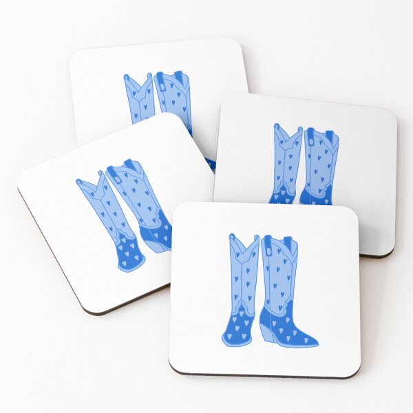 Item preview, Blue cowgirl boots. Romance. designed and sold by CoCoArt-Ua.