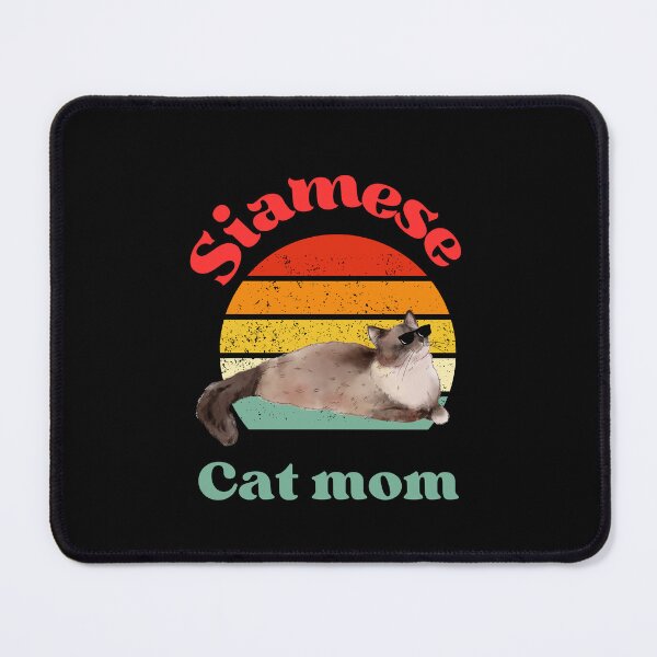Item preview, Siamese cat mom designed and sold by Fateh-Kro ⭐⭐⭐⭐⭐.