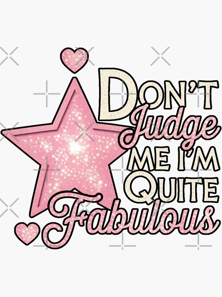 Thumbnail 3 of 3, Sticker, Starry Sass: Unapologetically Fabulous designed and sold by Coollzone.