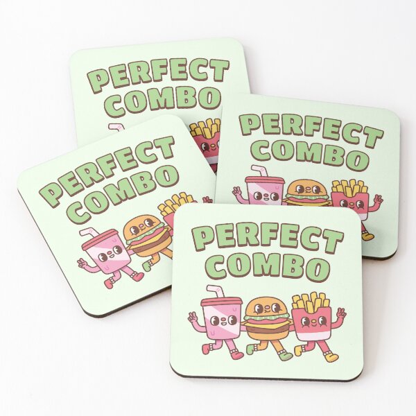 Item preview, Cute Soda Burger And Fries Perfect Combo Friends designed and sold by rustydoodle.