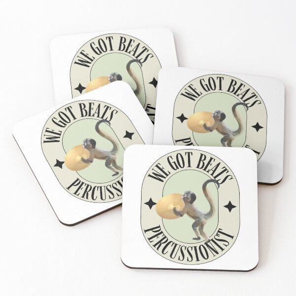 Item preview, We got beat percussion monkey  designed and sold by TaraPen.