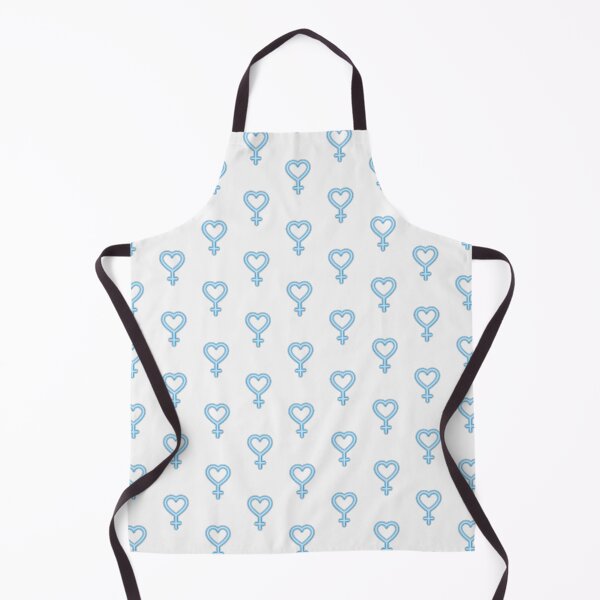 Item preview, Fem power heart (cyan & silver) designed and sold by JuicyHeart-tasteshop.