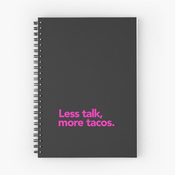 Item preview, Less talk, more tacos. designed and sold by cynicalcorner.